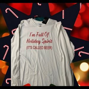 Long sleeve Holiday Spirit shirt